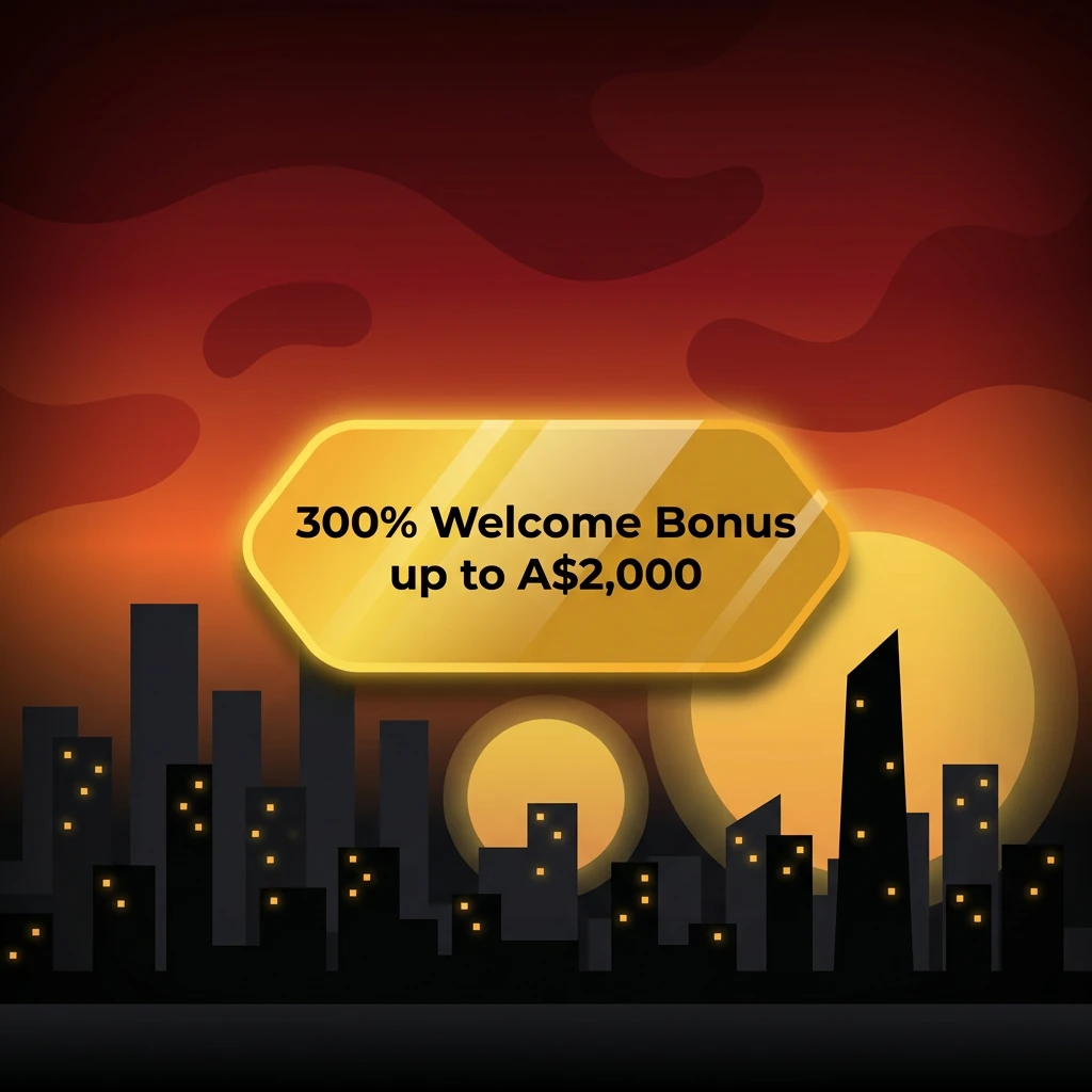 300% Welcome Bonus up to A$2,000